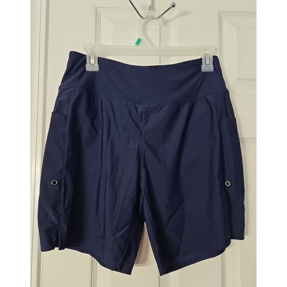 Gradual‎ Womans Athletic Shorts Size Medium Dark Blue